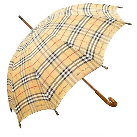 vintage burberry folding umbrella|Burberry umbrella sale.